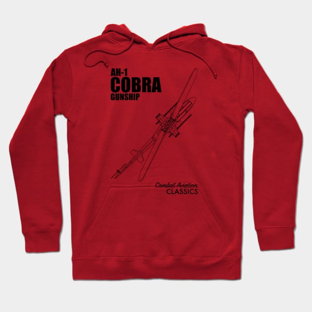 AH-1 Cobra Hoodie by Firemission45